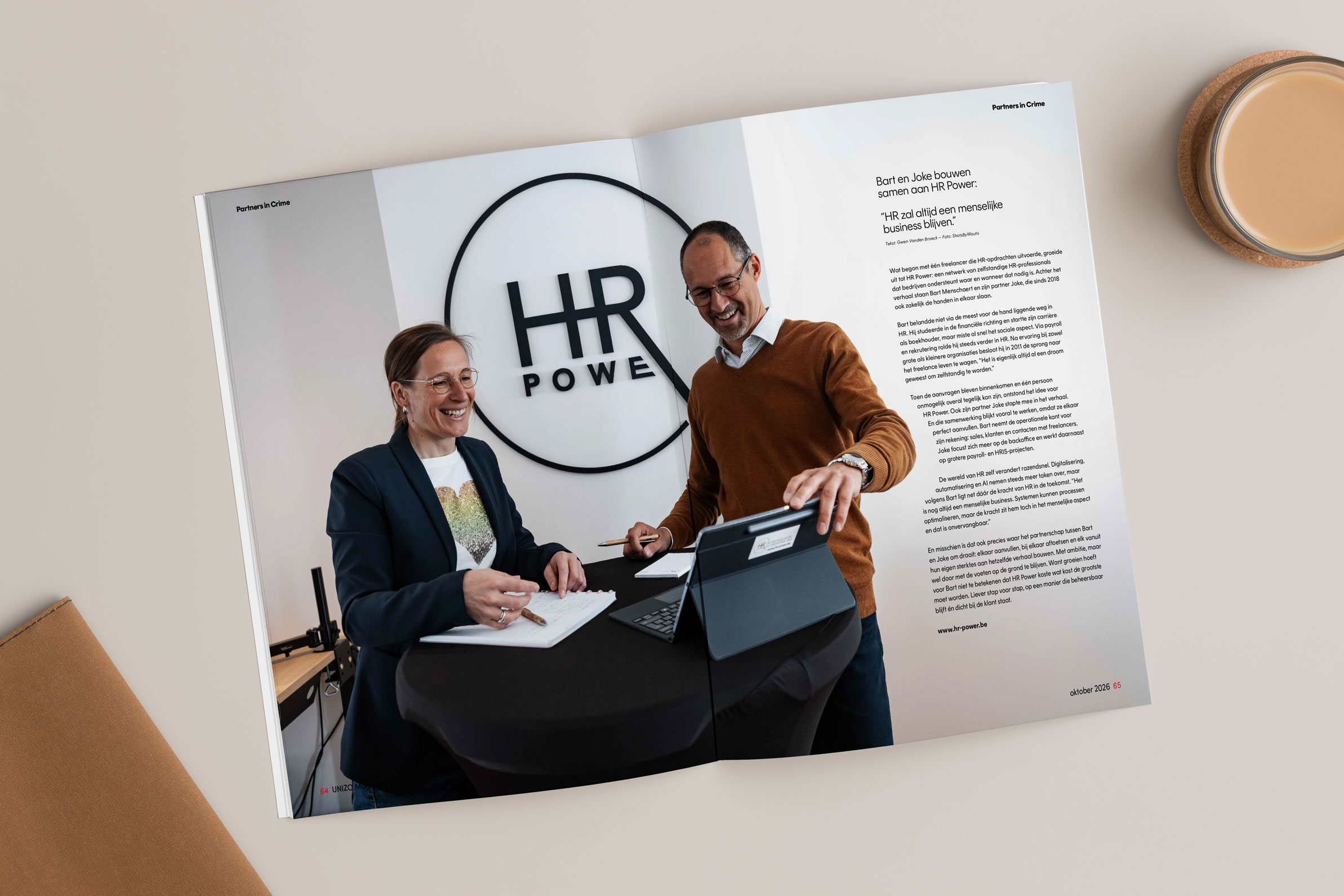HR Power in UNIZO Magazine